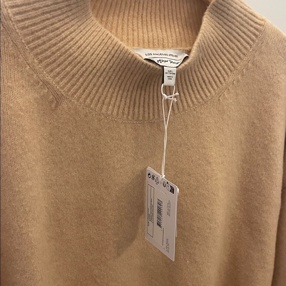 & Other Stories Tan Sweater - Picture 3 of 4